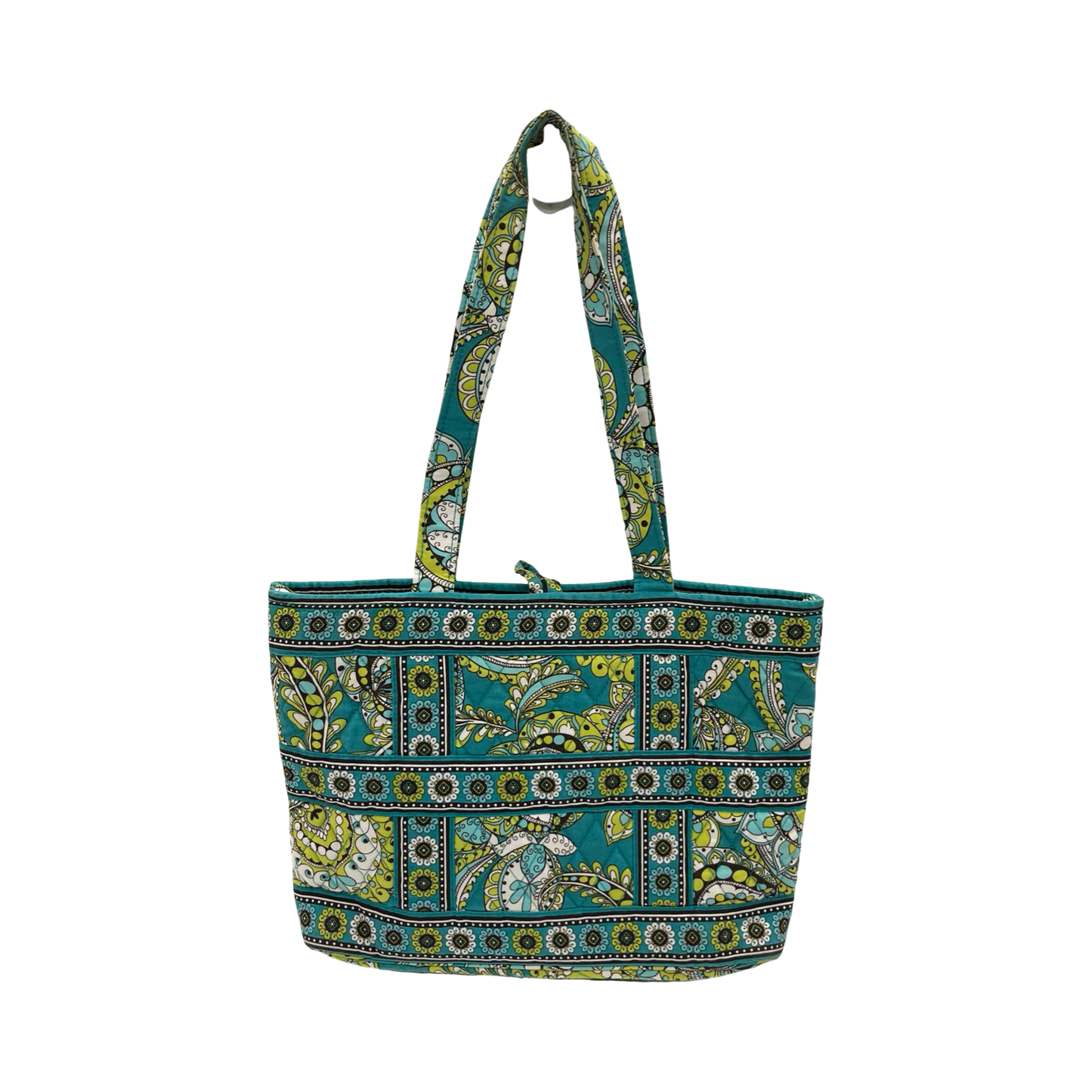 Handbag By Vera Bradley In Blue & Green, Size:Small