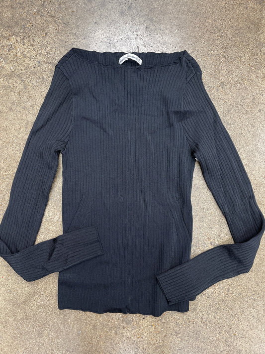 Top Ls By Abercrombie And Fitch In Black, Size:M