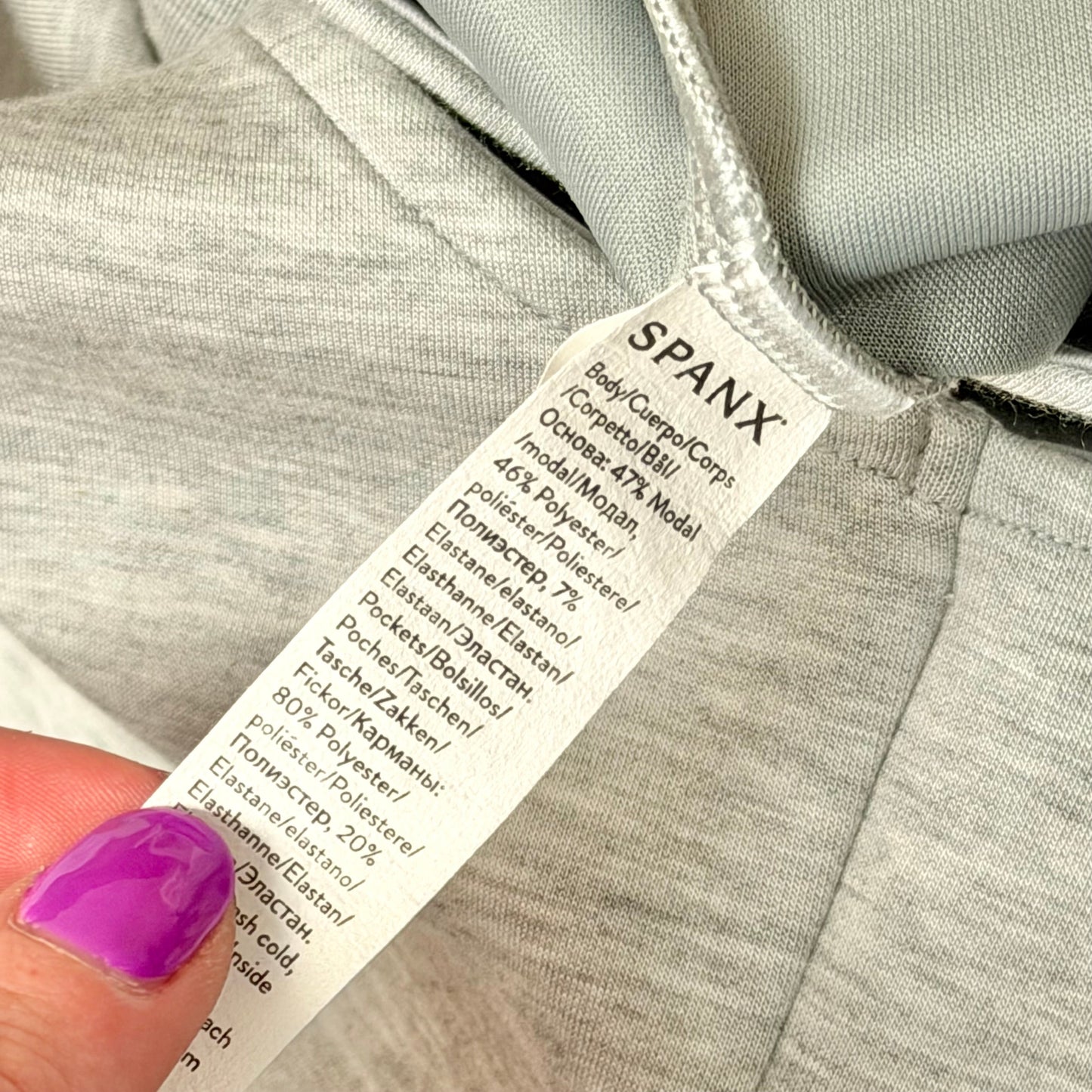 Jumpsuit By Spanx In Grey, Size: L