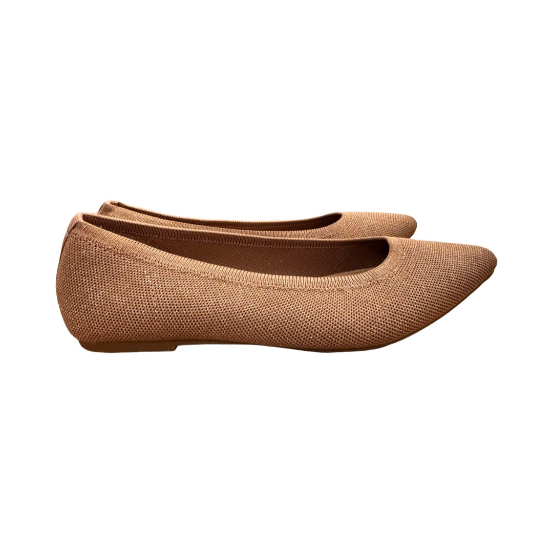 Shoes Flats By Old Navy In Rose Gold, Size:7