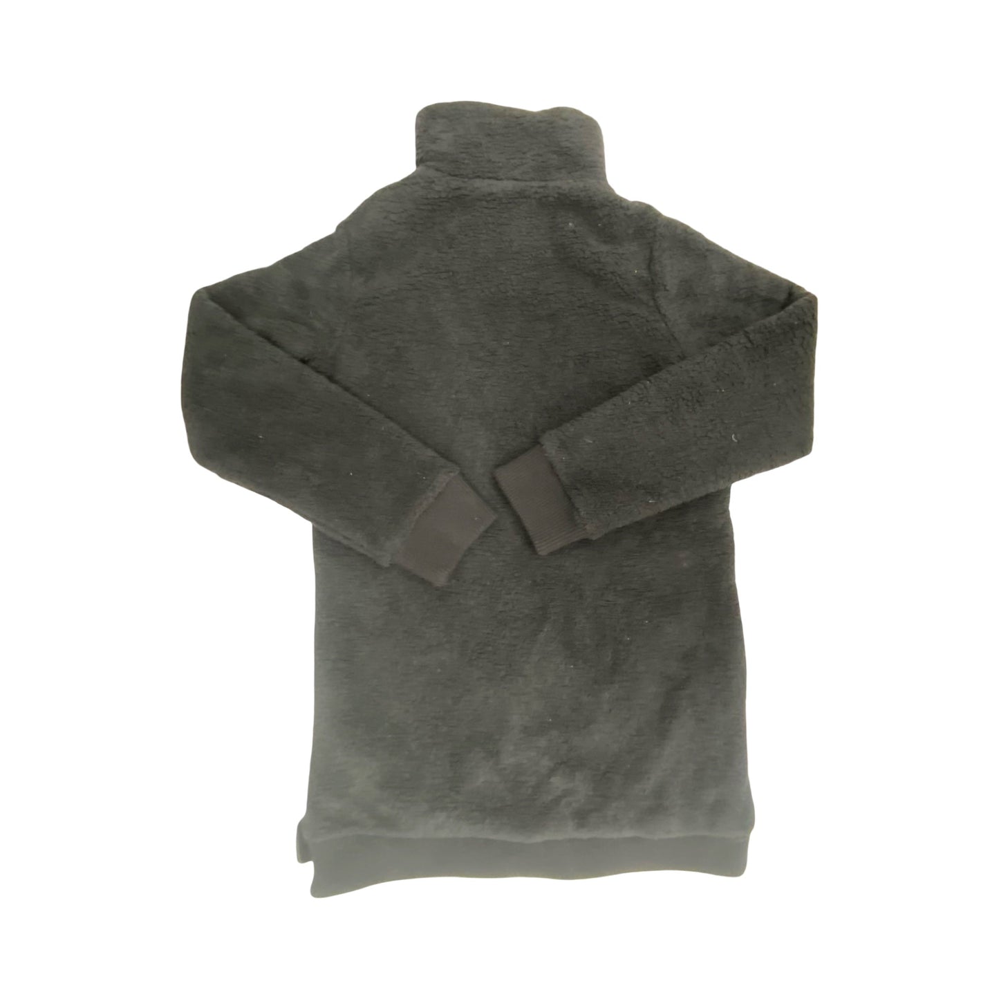 Jacket Faux Fur & Sherpa By Athleta In Black, Size:S