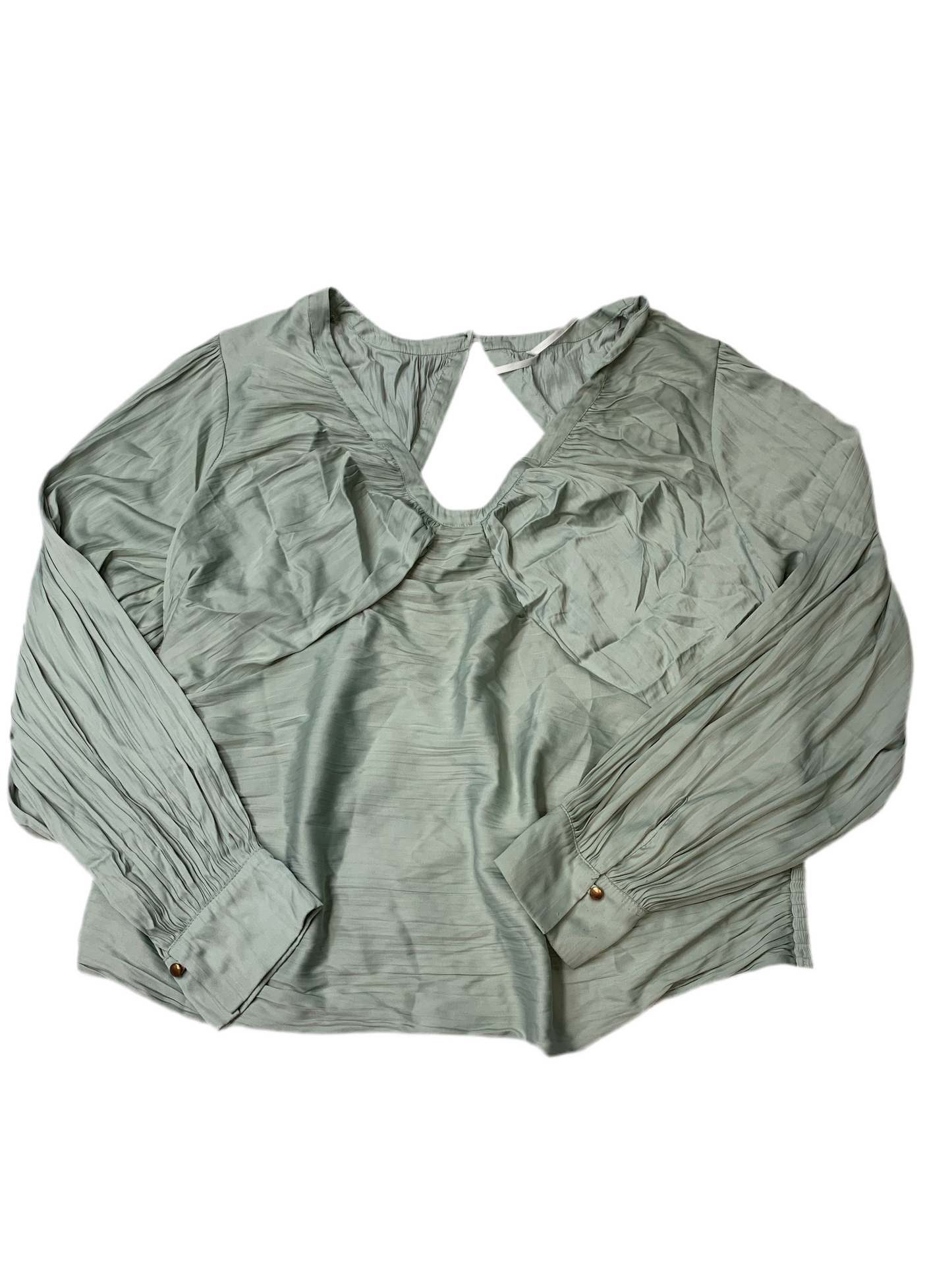 Sage Top Long Sleeve Anthropologie, Size 3x