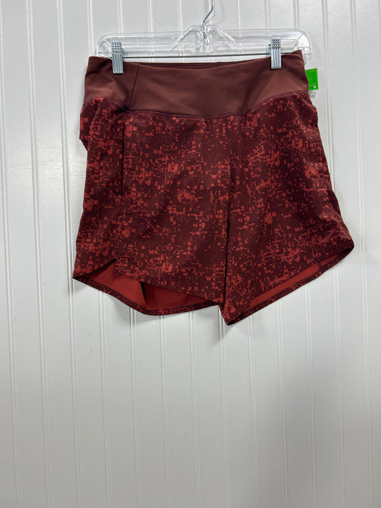 Athletic Shorts By Brooks In Maroon, Size:S