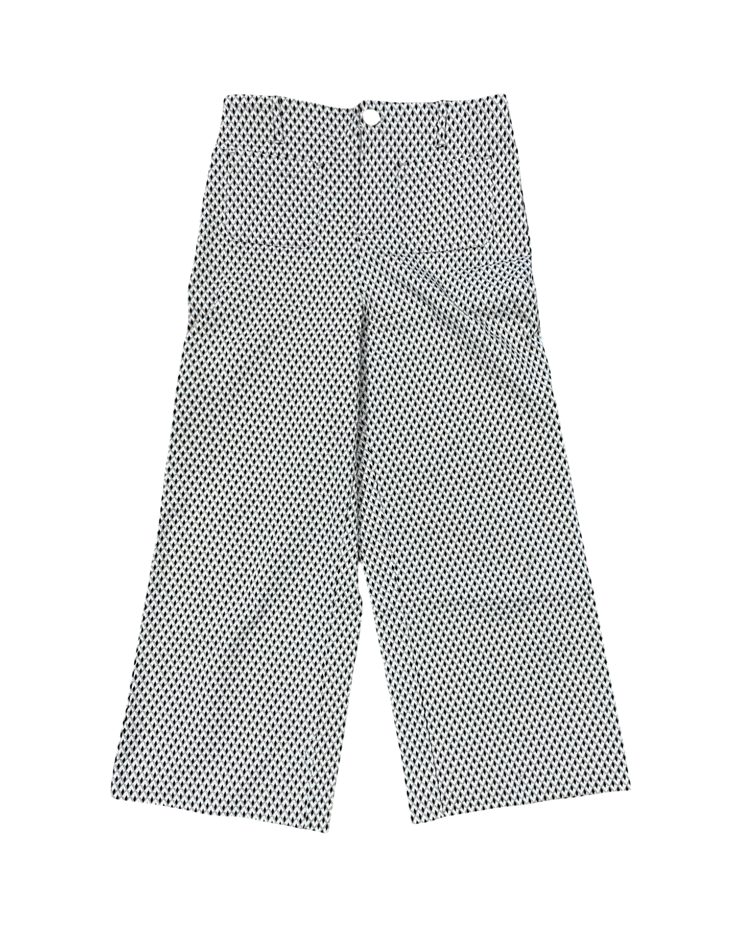 Pants Dress By Jules & Leopold In Black & Cream, Size:8