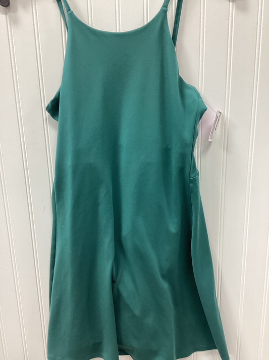 Athletic Dress By Girlfriend Collective In Teal, Size:M