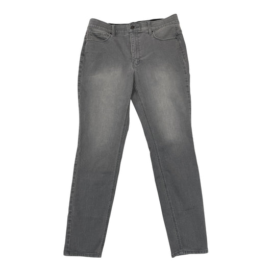Jeans Skinny By White House Black Market In Grey, Size:12