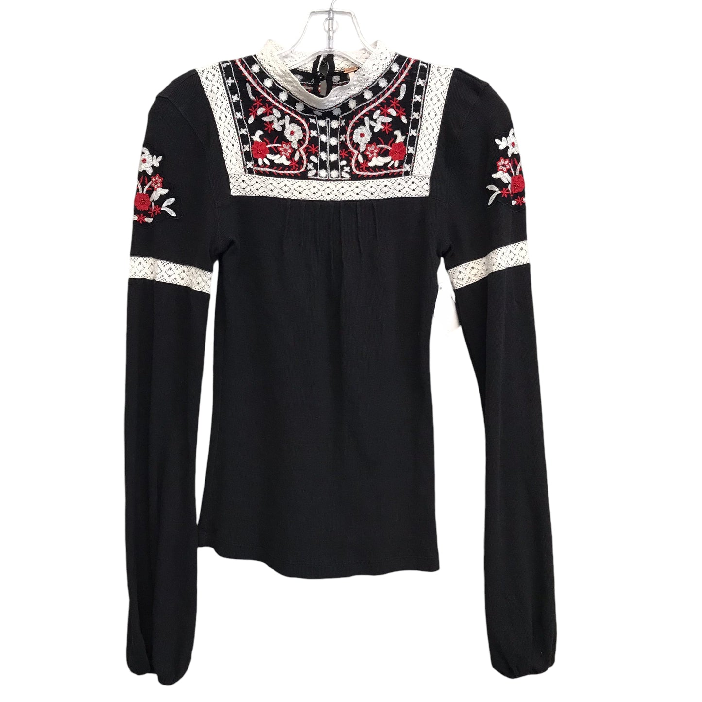 Top Ls By Free People In Black, Size:S