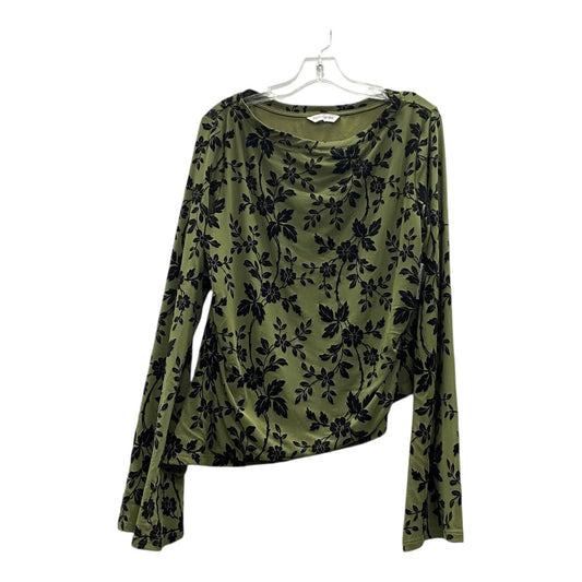 Top Ls By Prettygarden In Green, Size:1X