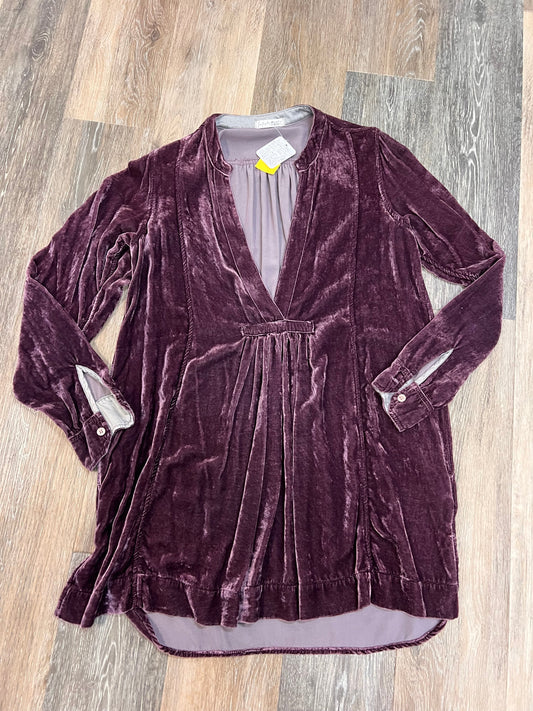 Tunic Dress By Free People In Purple, Size:Xs