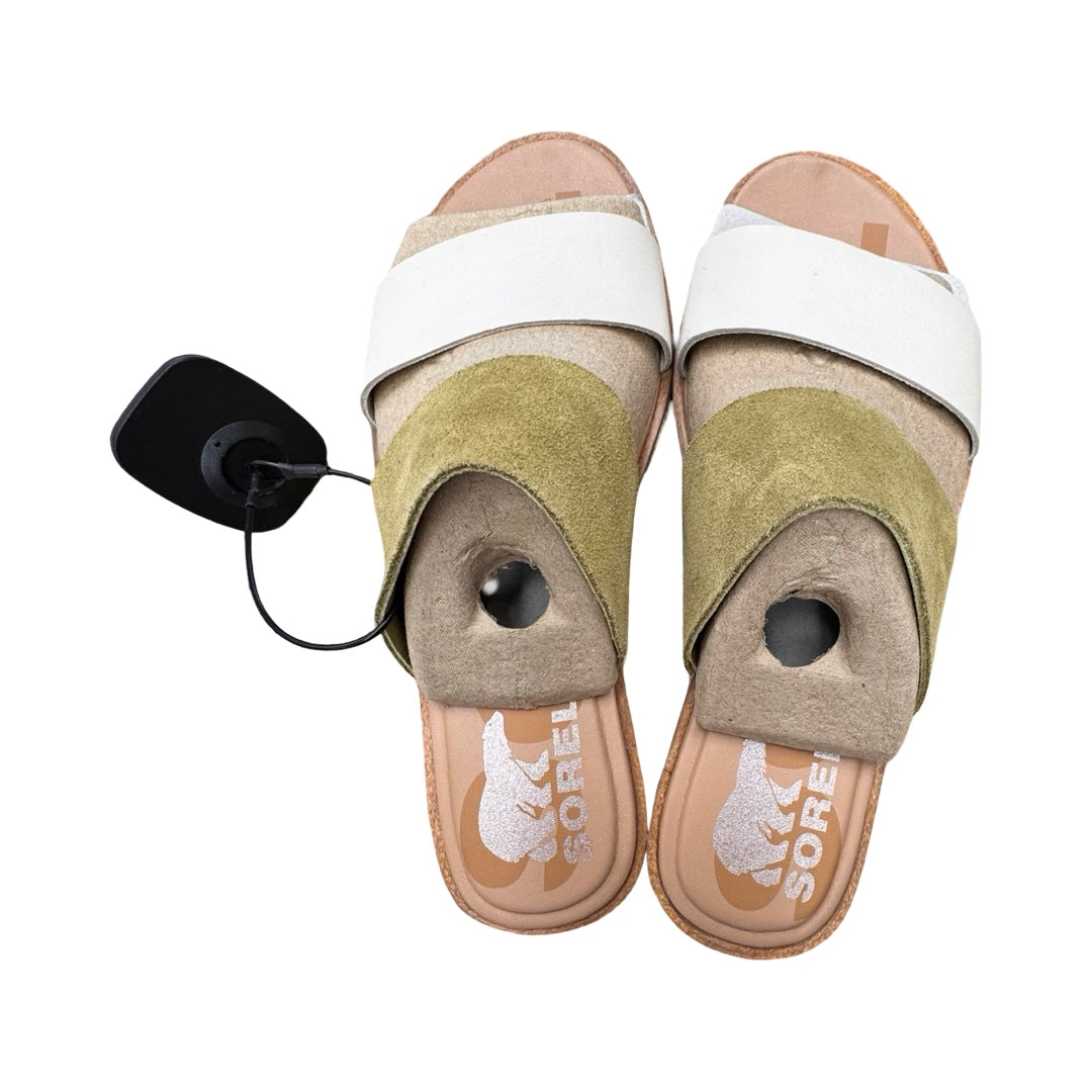 Sandals Designer By Sorel In Multi, Size:5