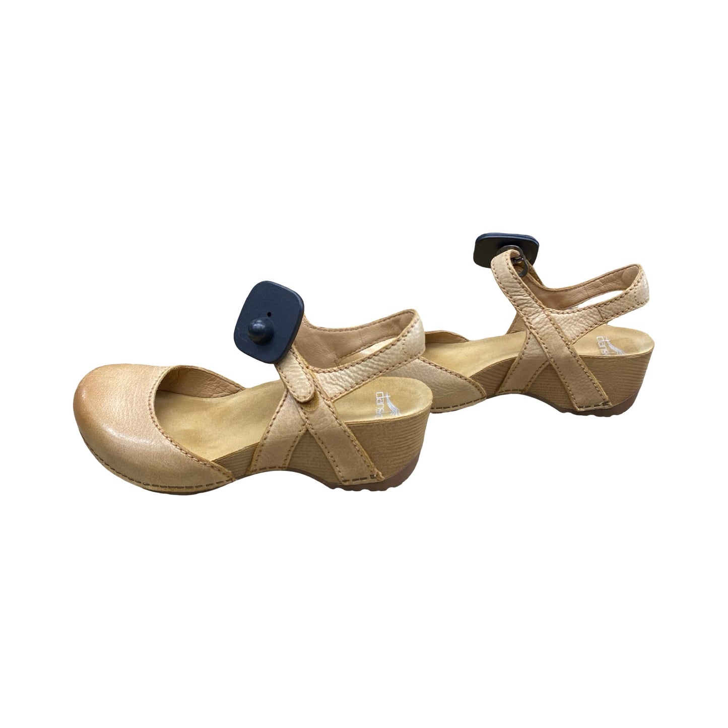 Sandals Heels Platform By Dansko In Beige, Size:6