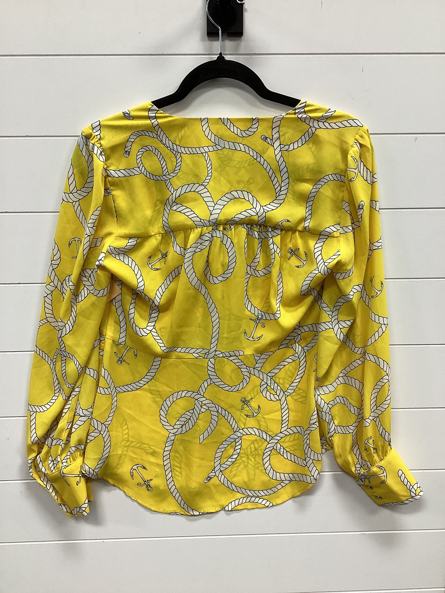 Top Ls By Cabi In Yellow, Size:S