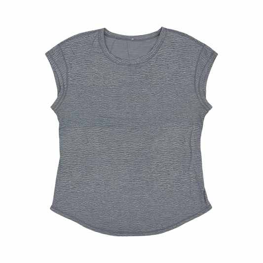 Athletic Tank Top By Lululemon In Grey, Size:M