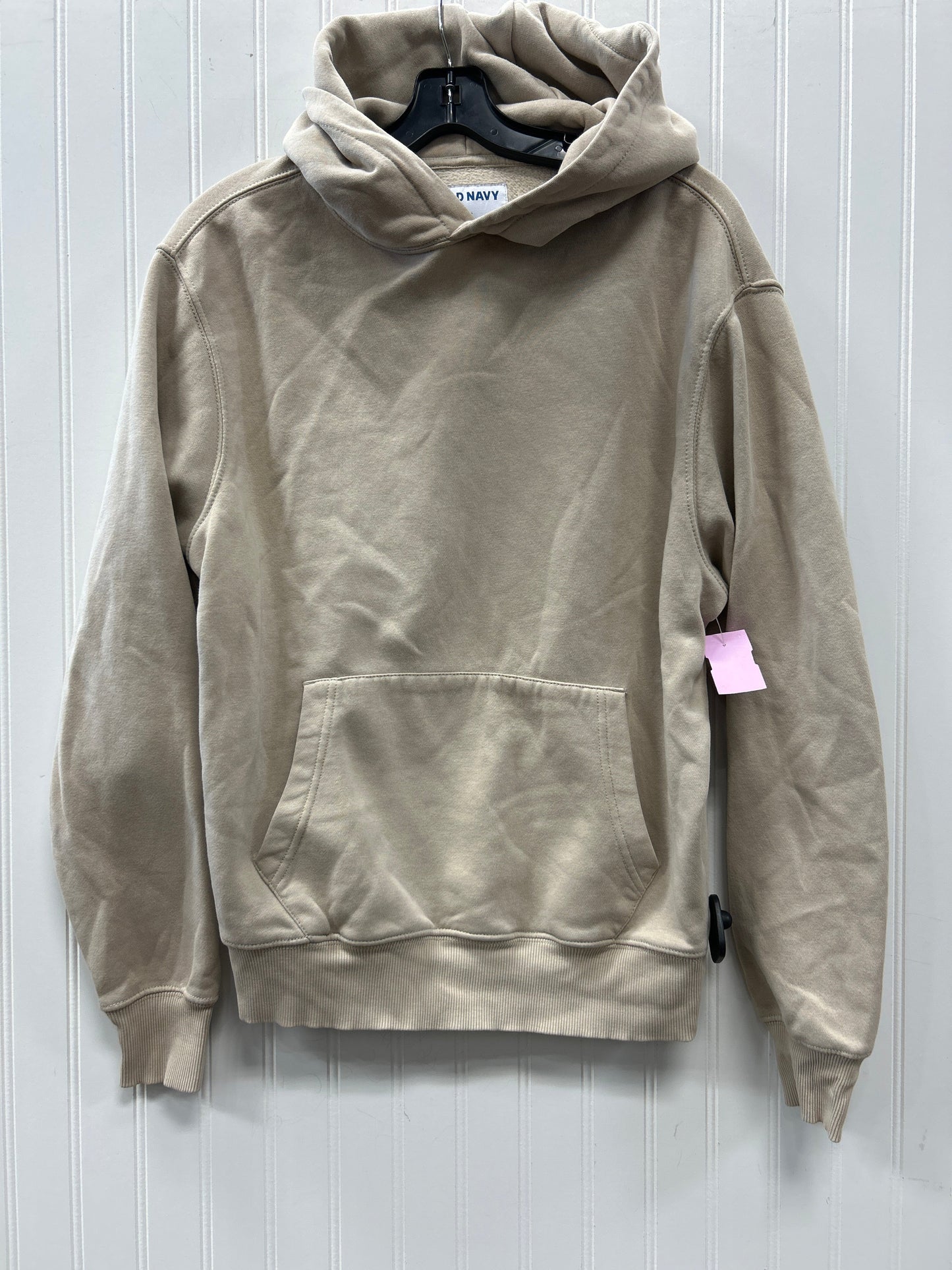 Sweatshirt Hoodie By Old Navy In Cream, Size:S
