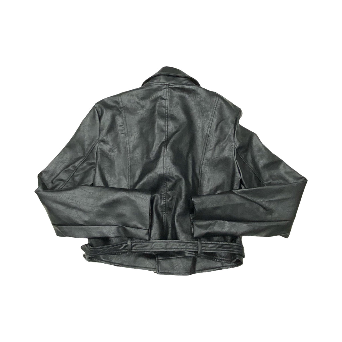 Jacket Leather By Lulus In Black, Size:L