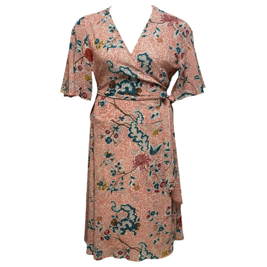 Adelaide Wrap Dress By Maeve In Floral Print, Size: S