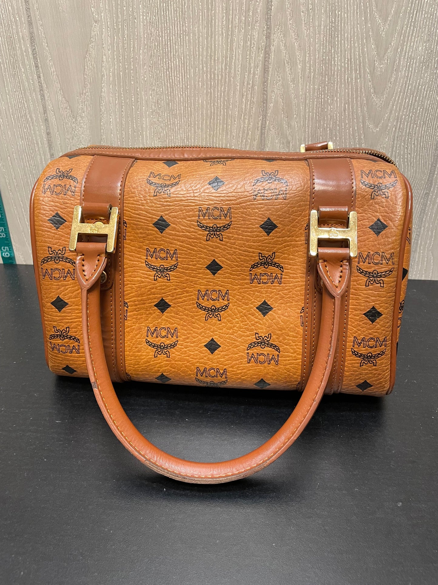 HANDBAG LUXURY DESIGNER by MCM In BROWN, Size: MEDIUM