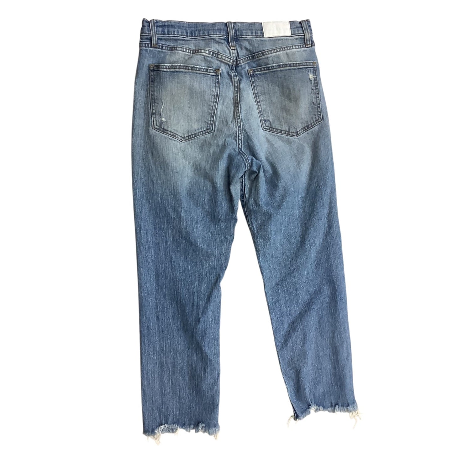 Jeans Wide Leg By Pistola In Blue Denim, Size:8