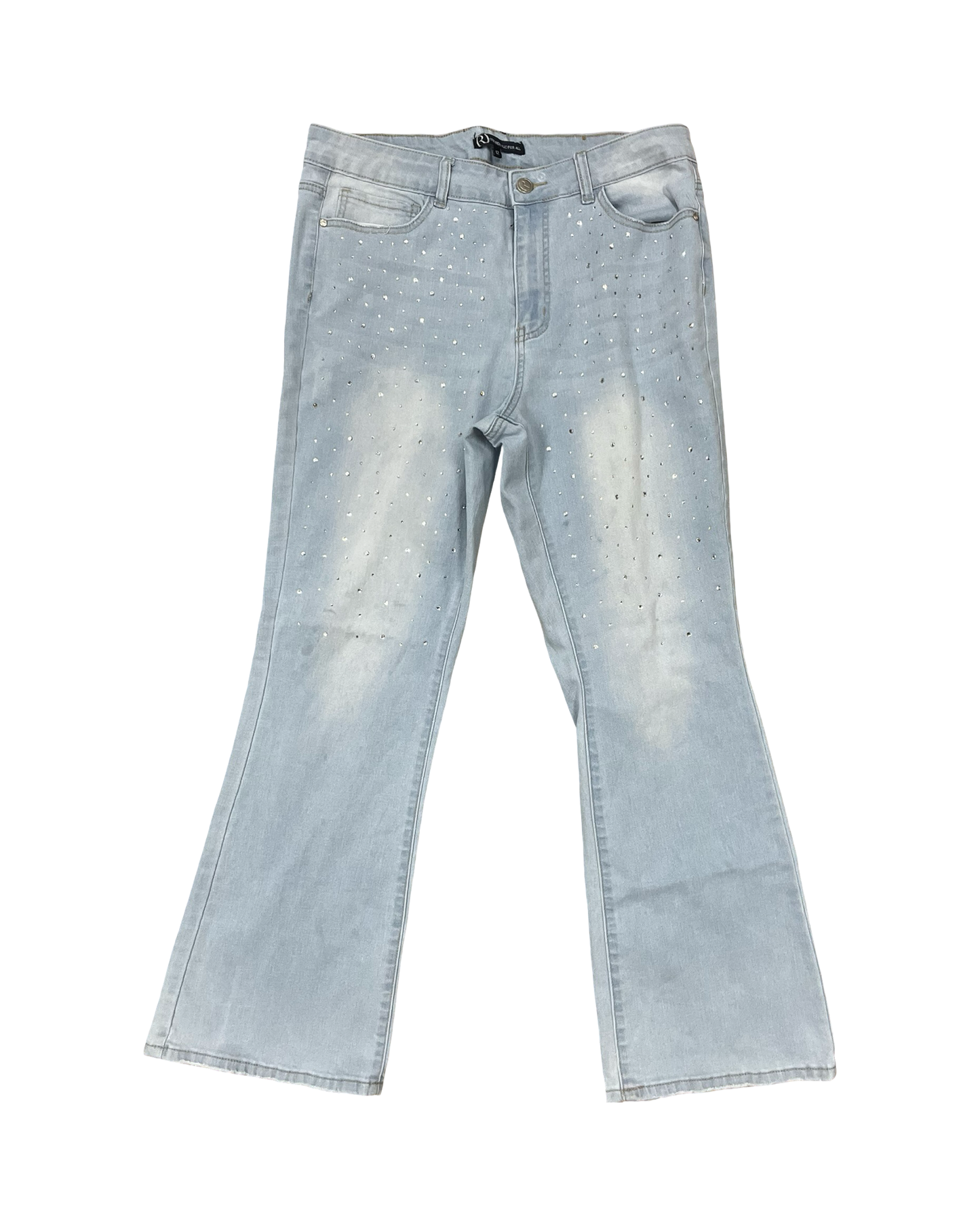 Jeans Boot Cut By Clothes Mentor In Blue Denim, Size:12