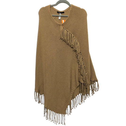 Poncho By Bcbgmaxazria In Brown, Size:Osfm