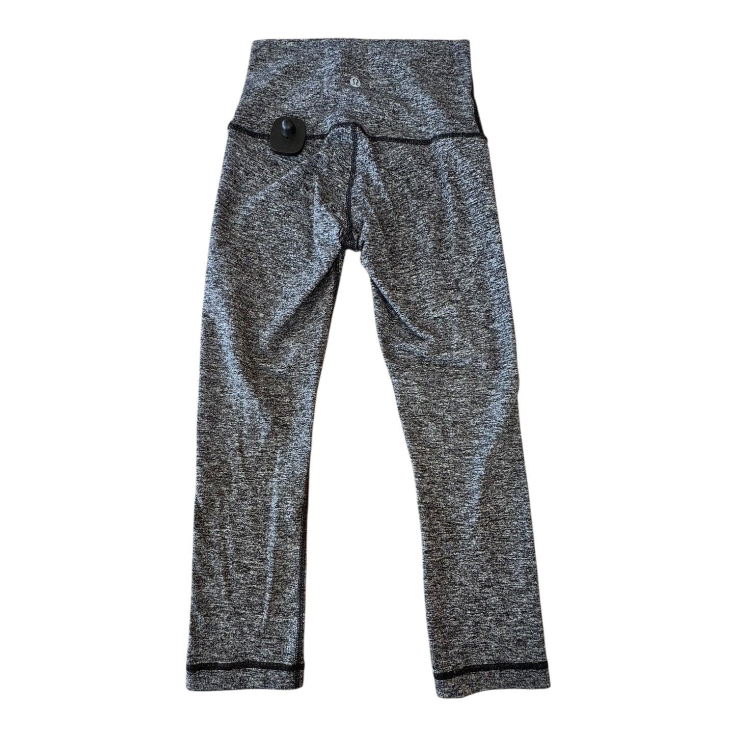 Athletic Leggings By Lululemon In Grey, Size:4