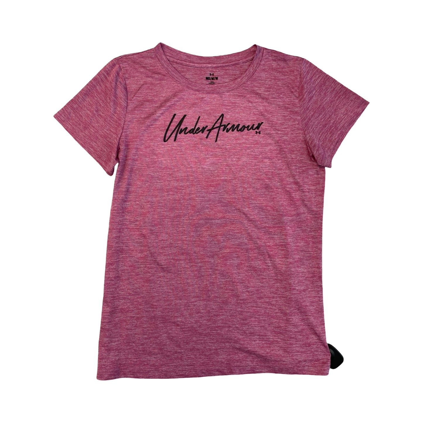 Athletic Top Ss By Under Armour In Pink, Size:M