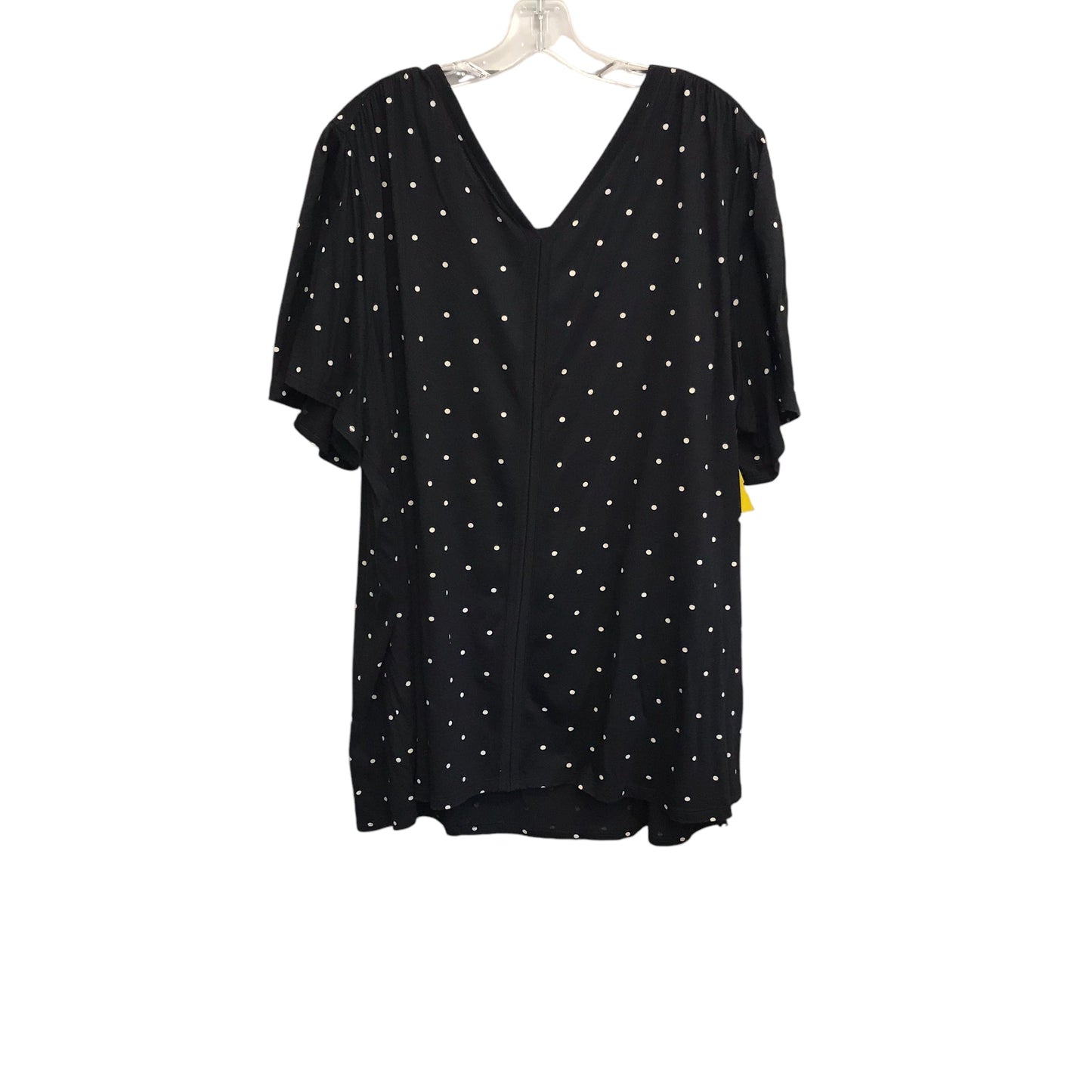 Top Ss By Old Navy In Black & Cream, Size:4X