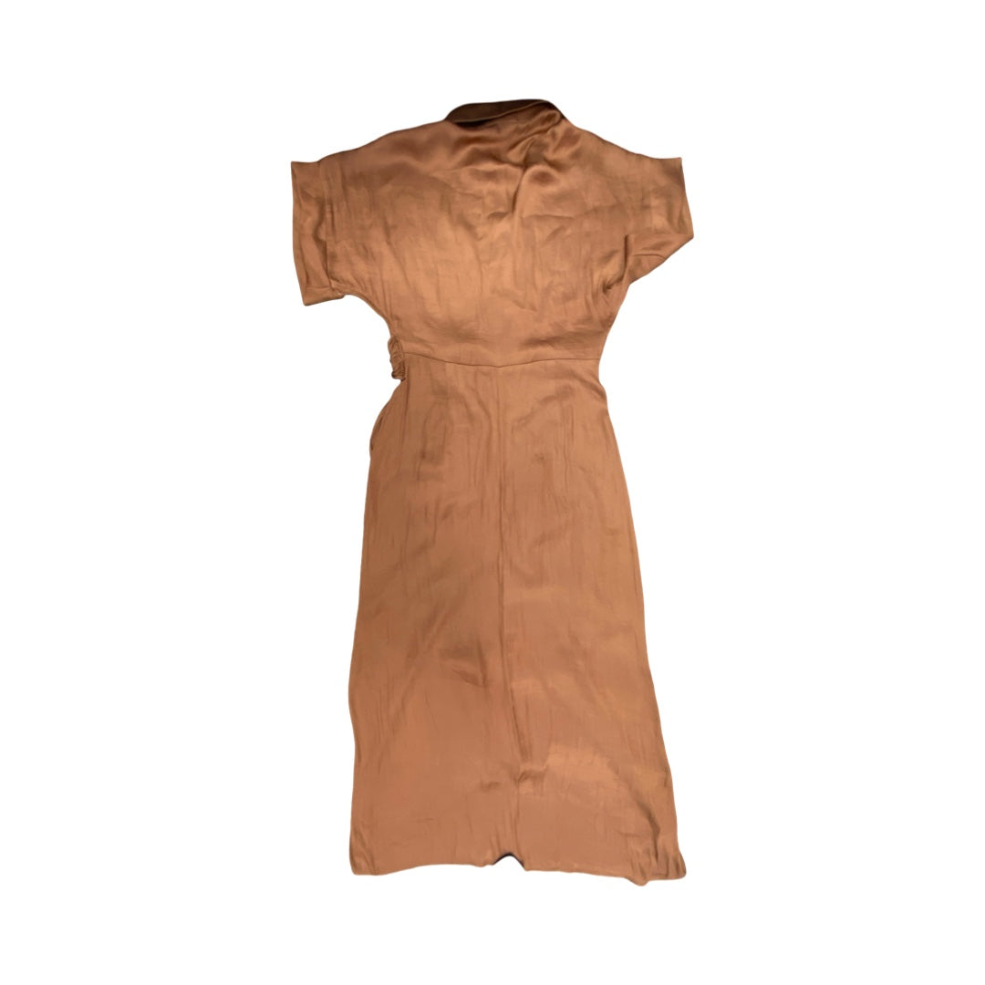Dress Party Long By Steve Madden In Copper, Size:Xs