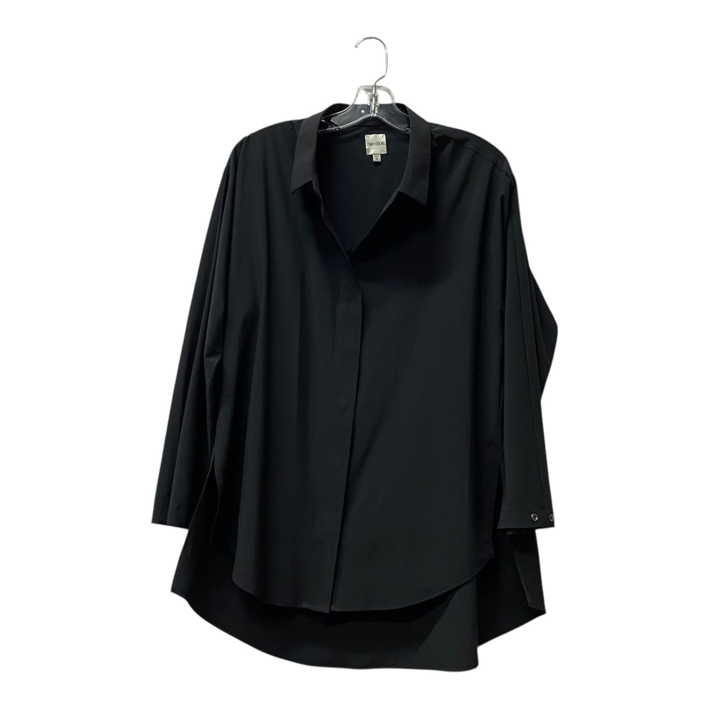 Top Ls By Nic + Zoe In Black, Size:M