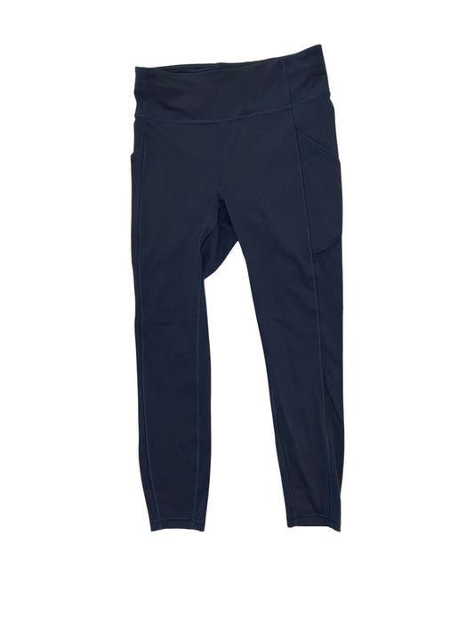 Athletic Leggings By Lululemon In Navy, Size:M
