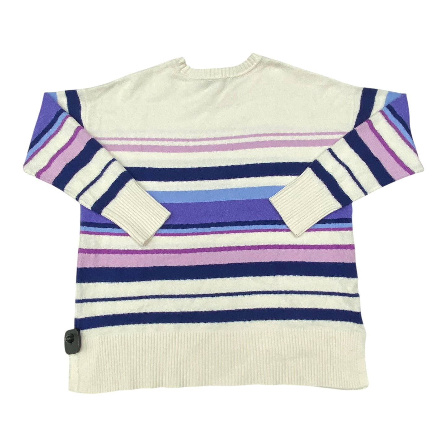 Sweater By Loft In Striped Pattern, Size:L