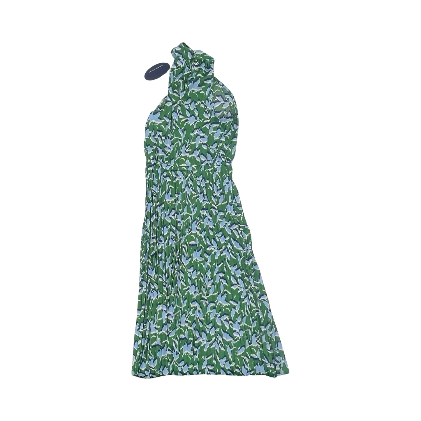 Dress Party Midi By Scoop In Blue & Green, Size:Xs