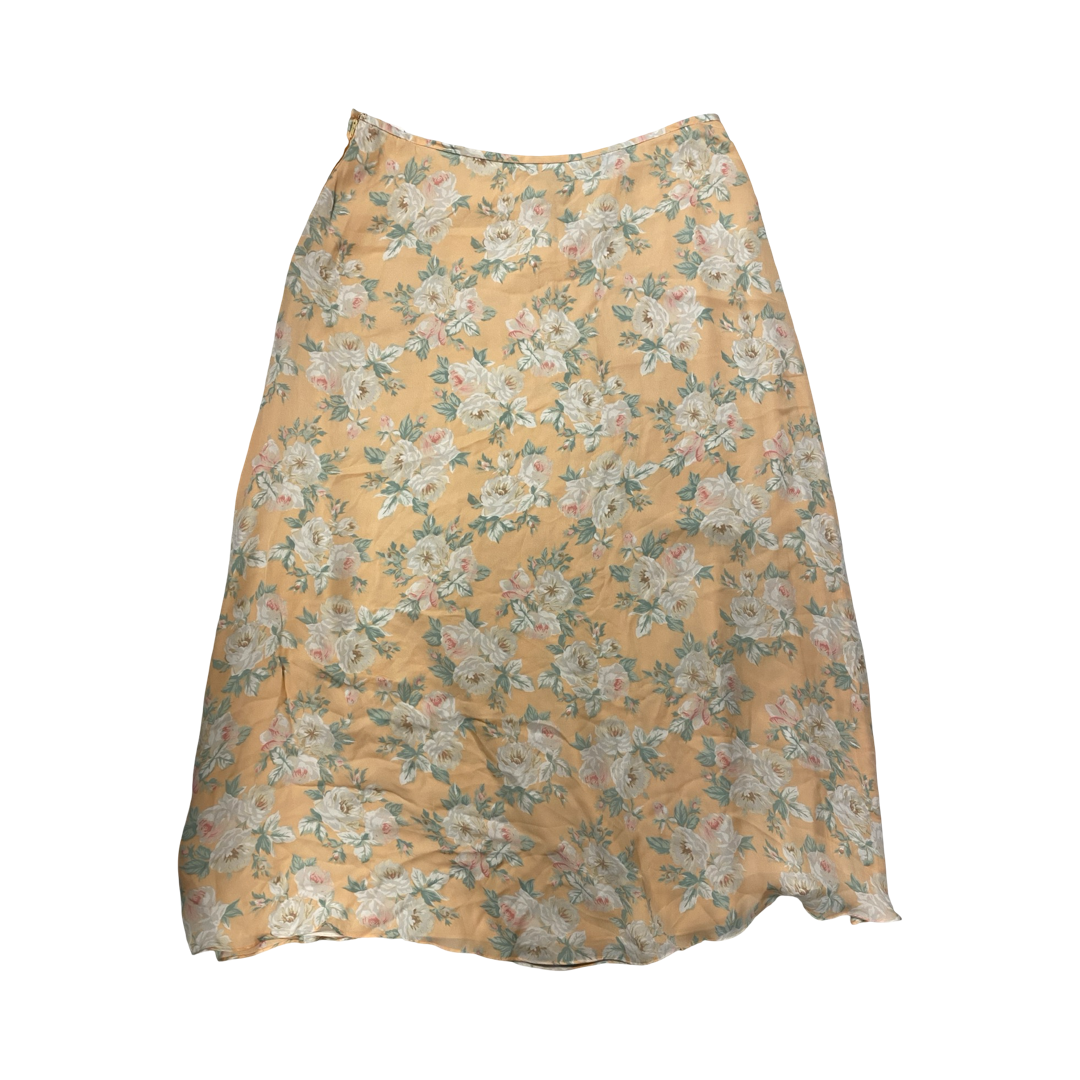 Skirt Maxi By Lauren By Ralph Lauren In Multi, Size:16