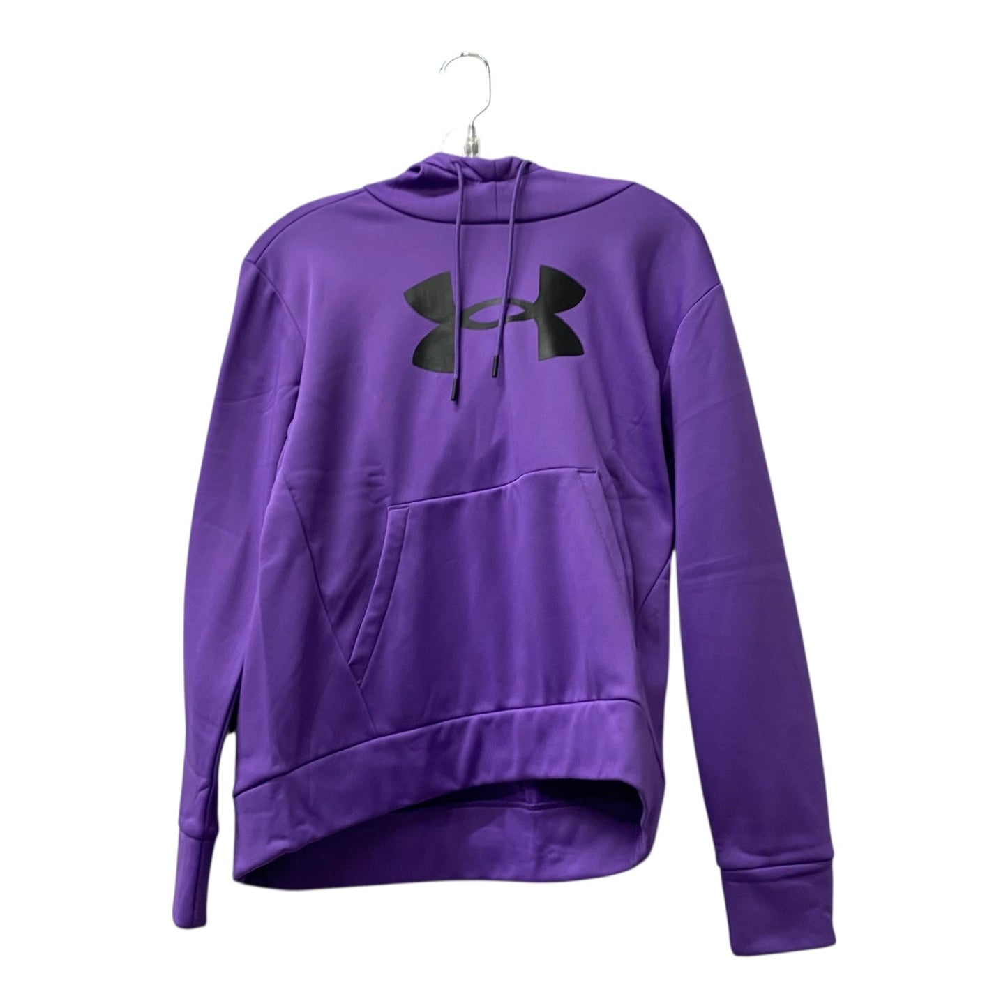 Athletic Sweatshirt Hoodie By Under Armour In Purple, Size:Xs