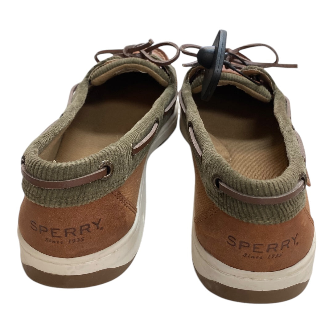 Shoes Flats By Sperry In Brown, Size:9