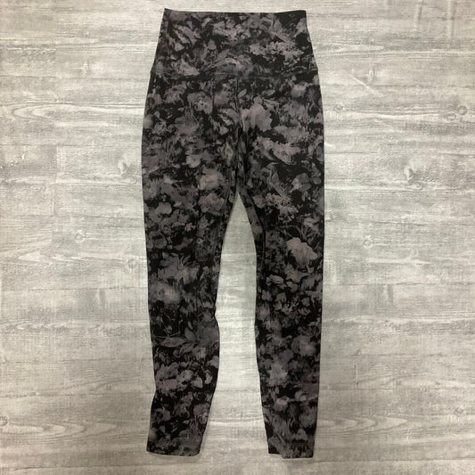 Athletic Leggings By Lululemon In Grey, Size: 4