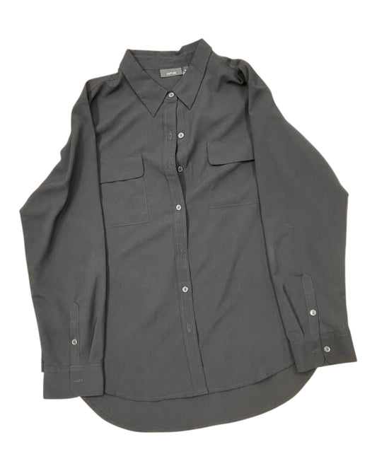 Blouse Ls By Apt 9 In Black, Size:Xl