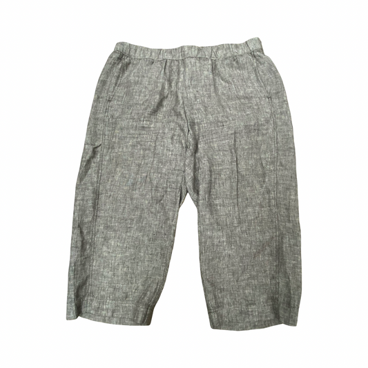 Pants Linen By Pure Jill In Brown, Size:2X