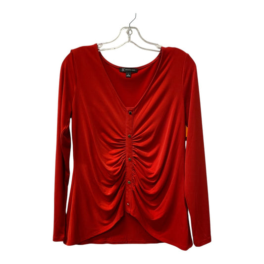 Top Ls By Inc In Red, Size:S
