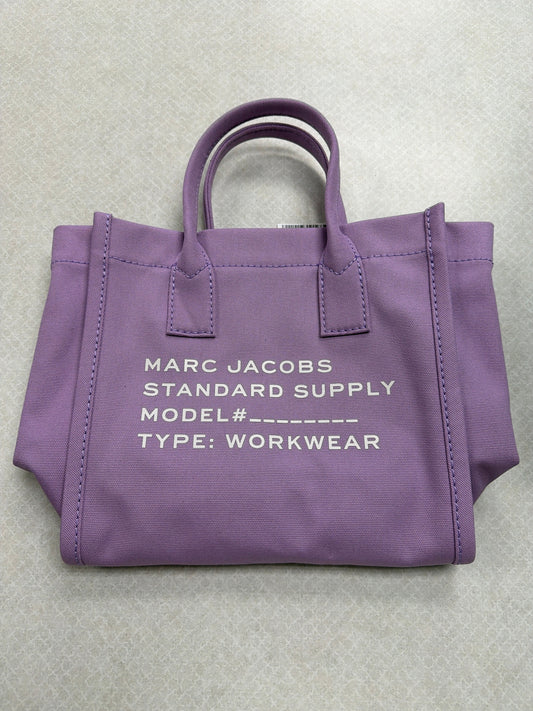Tote Designer By Marc By Marc Jacobs In Purple, Size:Medium