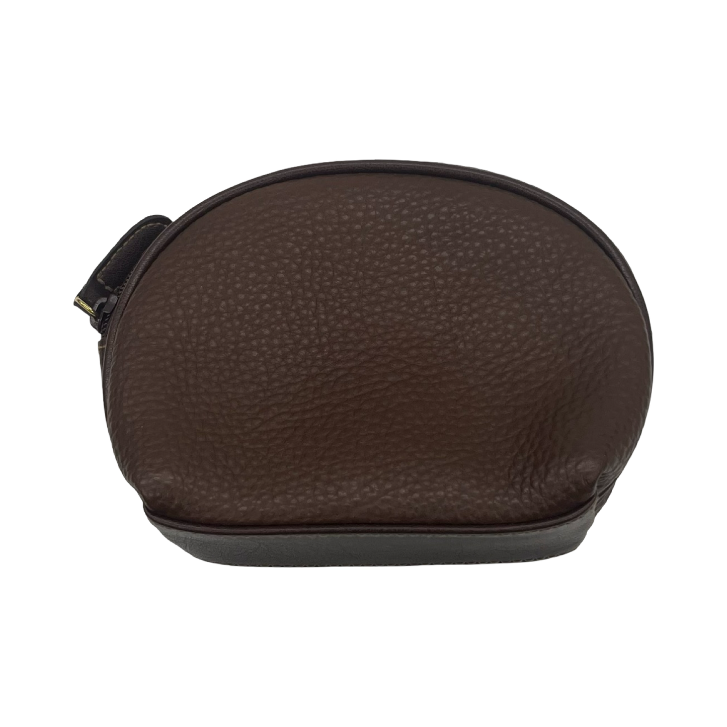 Makeup Bag By Clothes Mentor In Brown, Size:Small