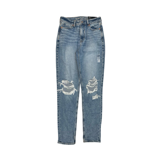 Jeans Boyfriend By American Eagle In Blue Denim, Size:2L