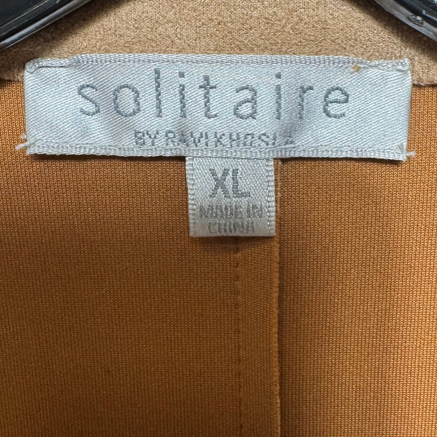 Vest Other By Solitaire In Tan, Size: Xl
