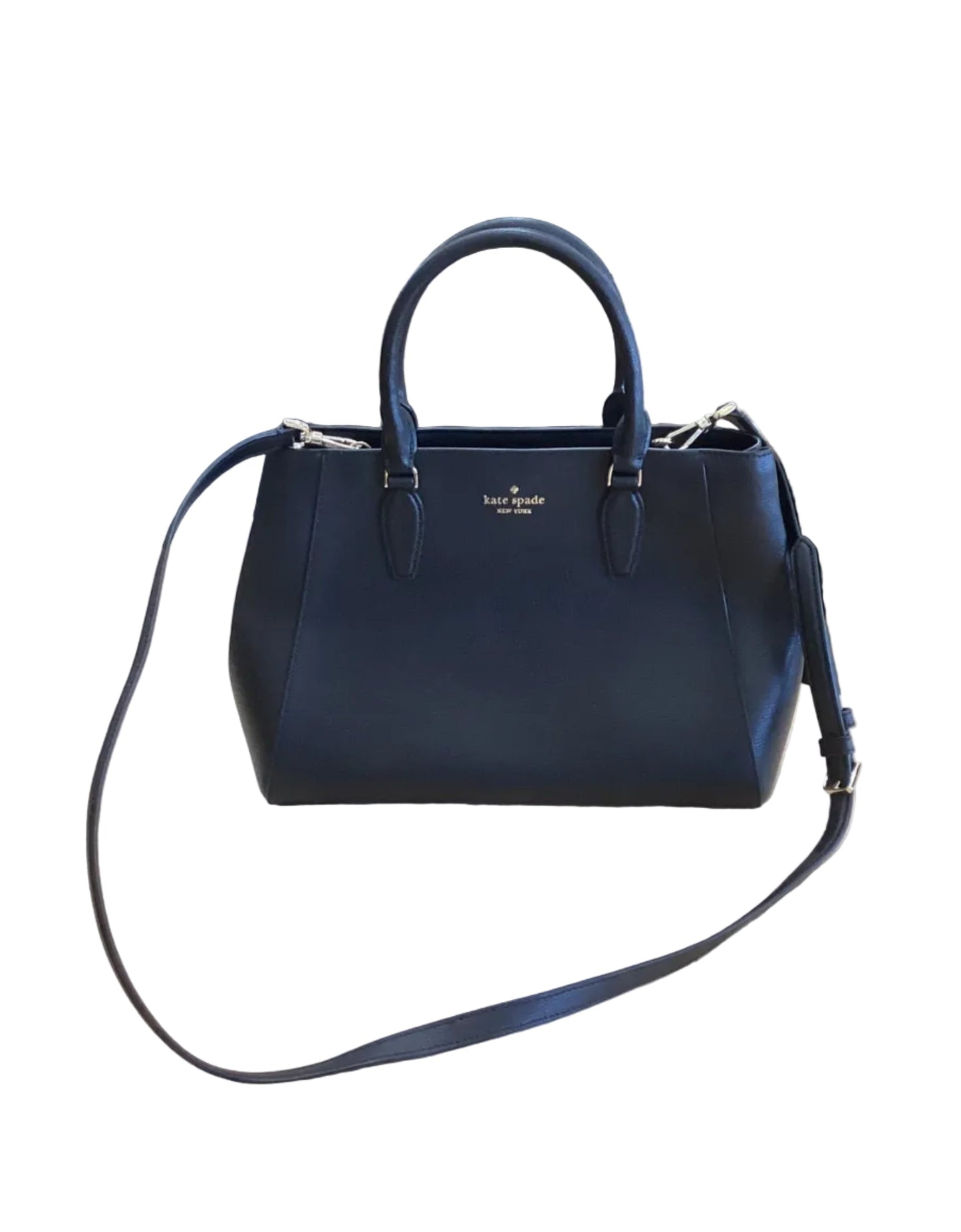 Crossbody Designer By Kate Spade In Black, Size:Large