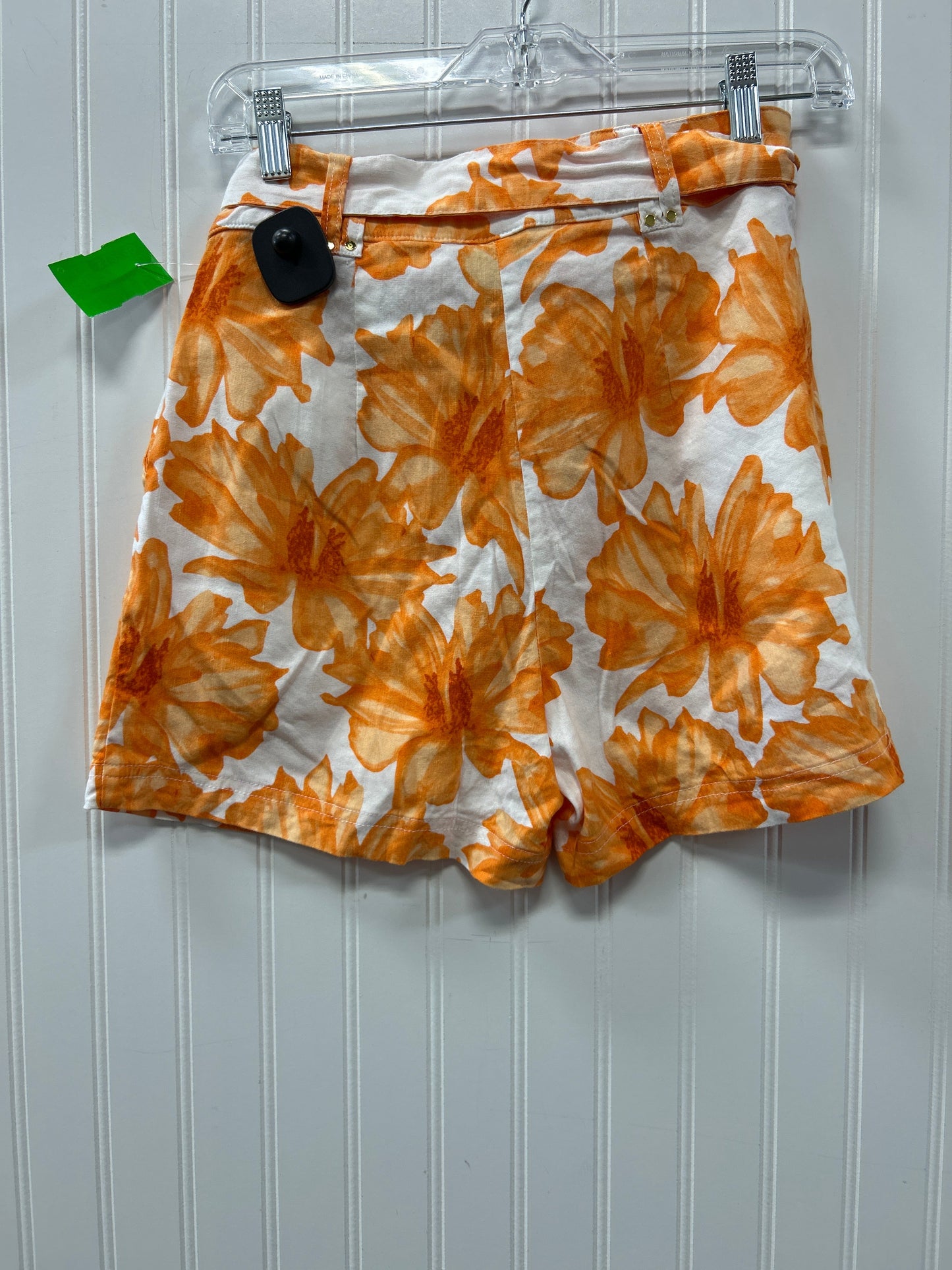 Shorts By Inc In Orange, Size:2