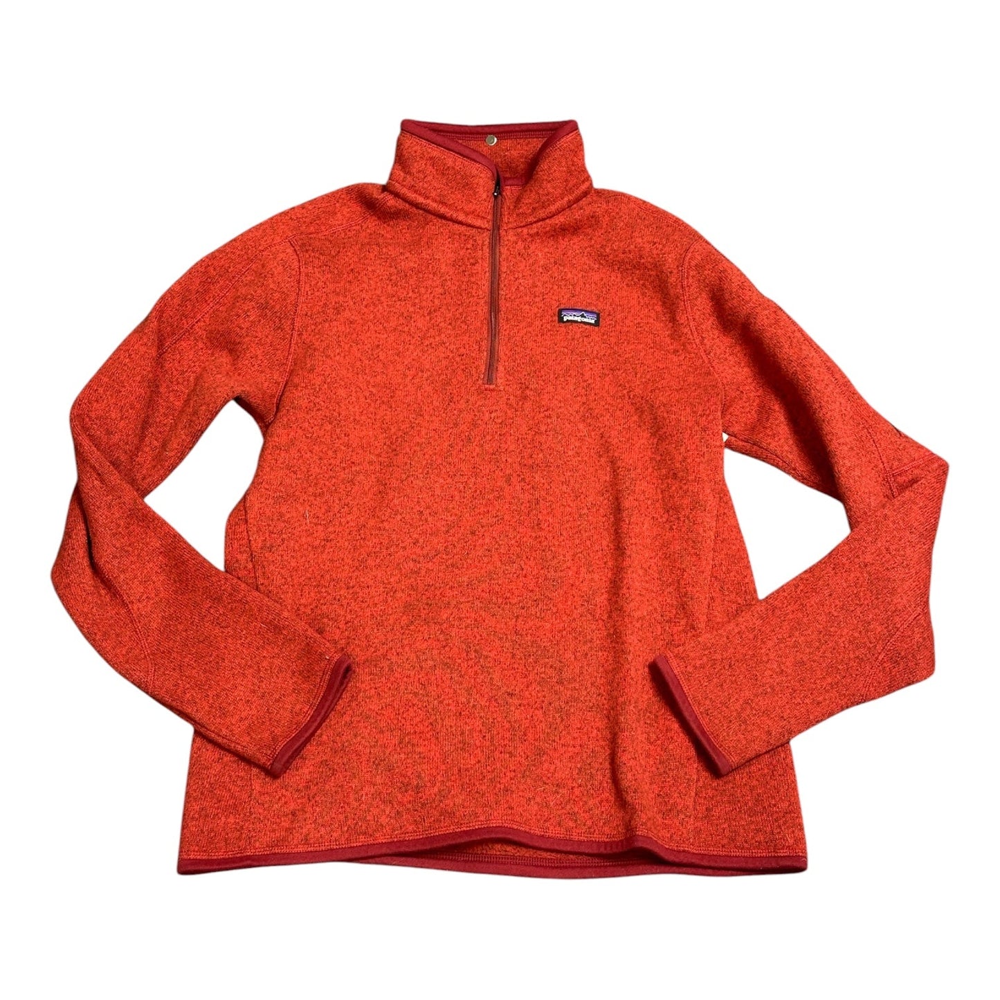Jacket Fleece By Patagonia In Red, Size:L