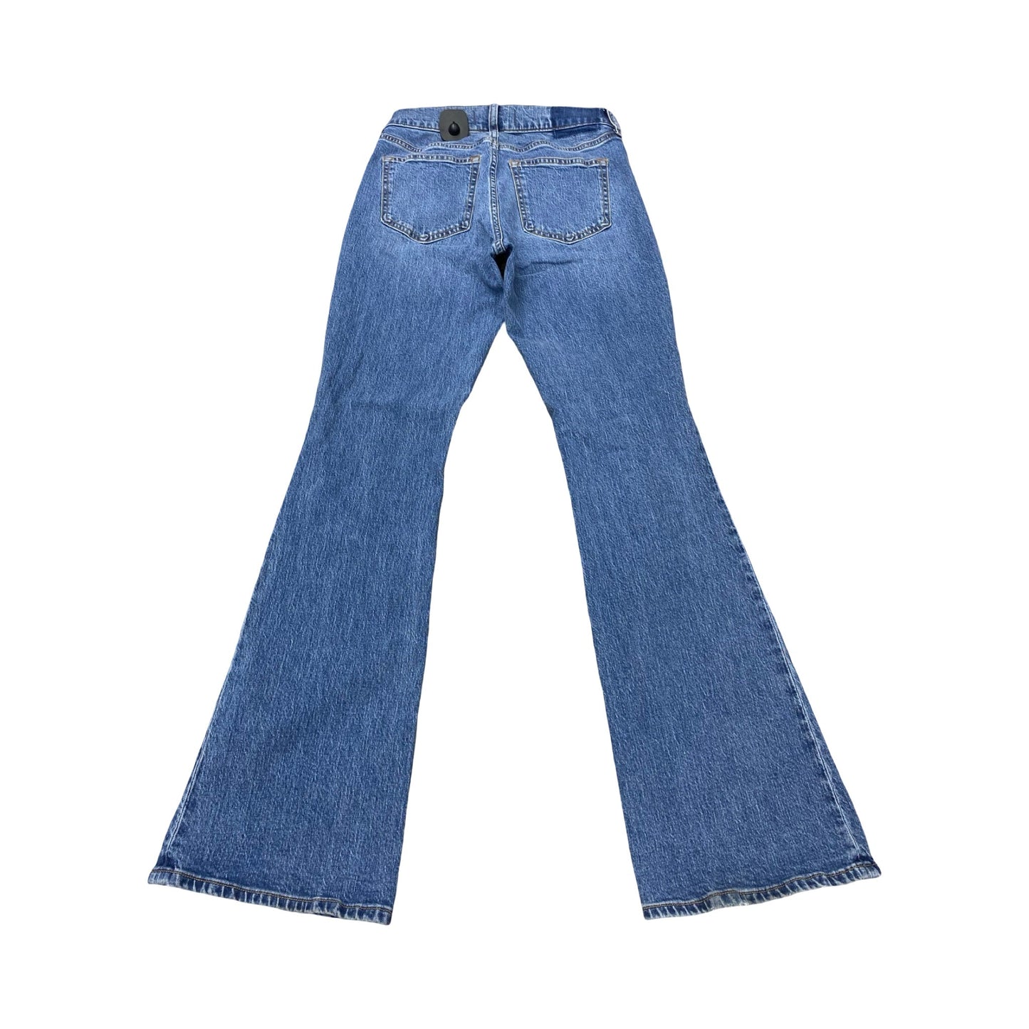 Jeans Boot Cut By Abercrombie And Fitch In Blue, Size:0