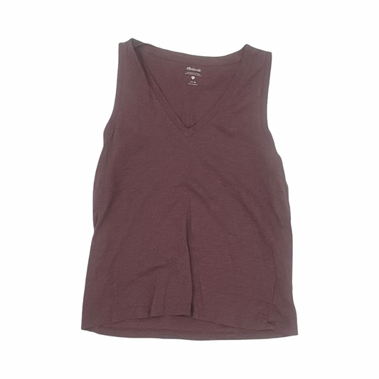 Tank Top By Madewell In Purple, Size:M