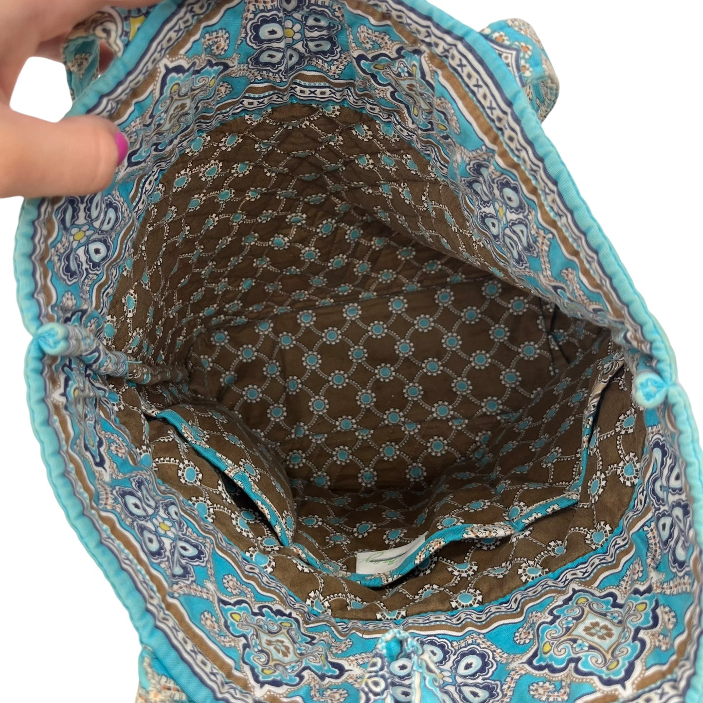 Tote By Vera Bradley In Blue, Size:Small