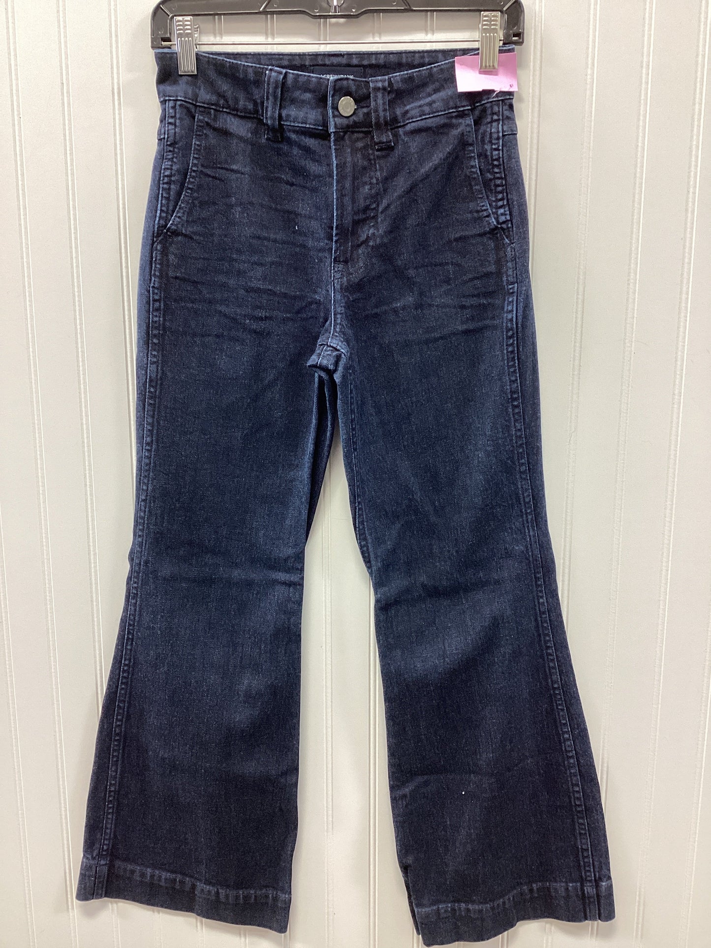 Jeans Boot Cut By J. Crew In Blue Denim, Size:0